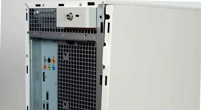Mặt sau thùng máy tính Dell XPS 8950