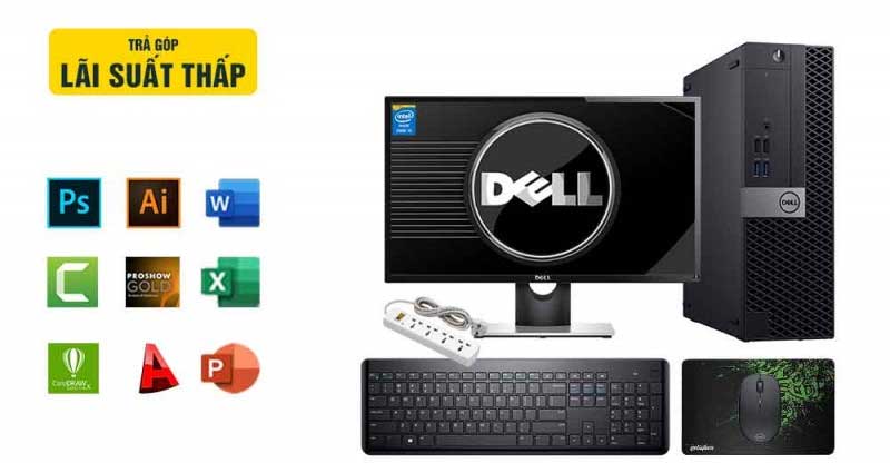 may bo dell thiet ke core i5 quadro