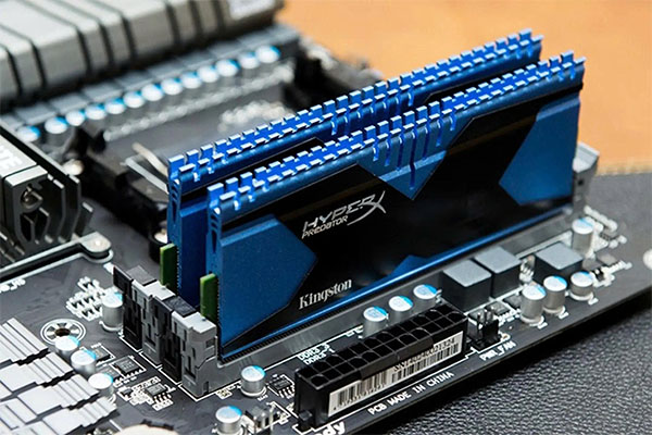 RAM không chạy dual channel hoặc dung lượng thấp