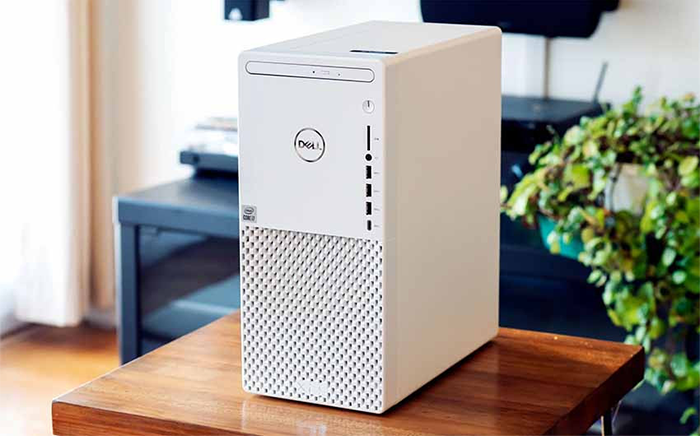 Thùng Dell XPS màu trắng 