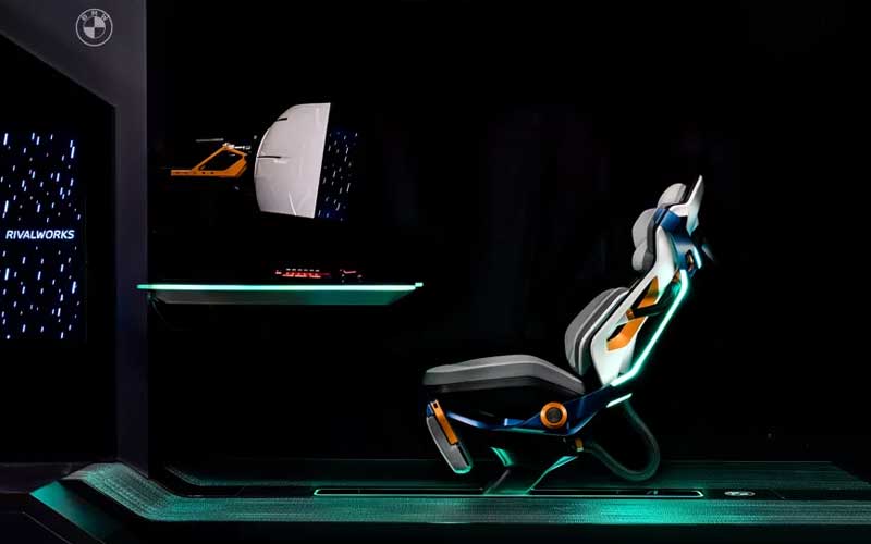 Ý tưởng ghế chơi game mới của BMW sắp ra
