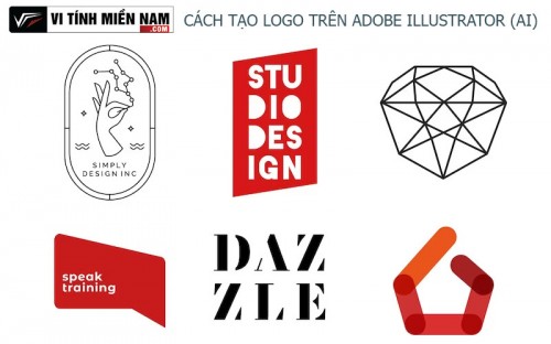 Cách tạo logo trên Adobe Illustrator (Ai)