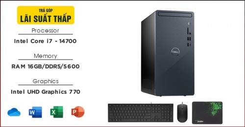 PC Dell Inspiron 3030T MTI71027W1-16G-512G (i7/16G/512G/W11)