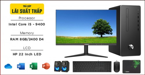 PC HP Core i5 9TH - Tặng kèm màn hình